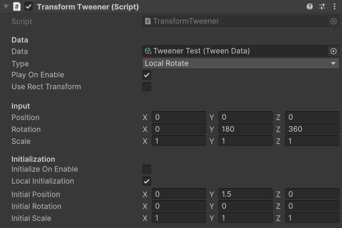Transform Tweener