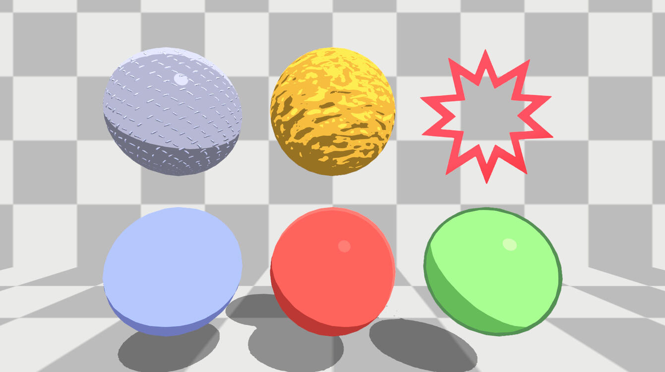 Diverse material types